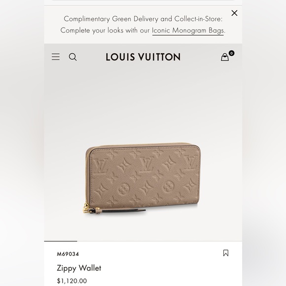 💯LV Monogram Empreinte Leather Zippy Wallet - Picture 9 of 11